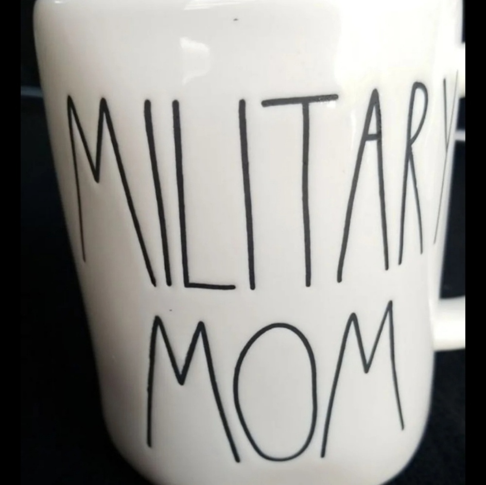 Rae Dunn military mom mug